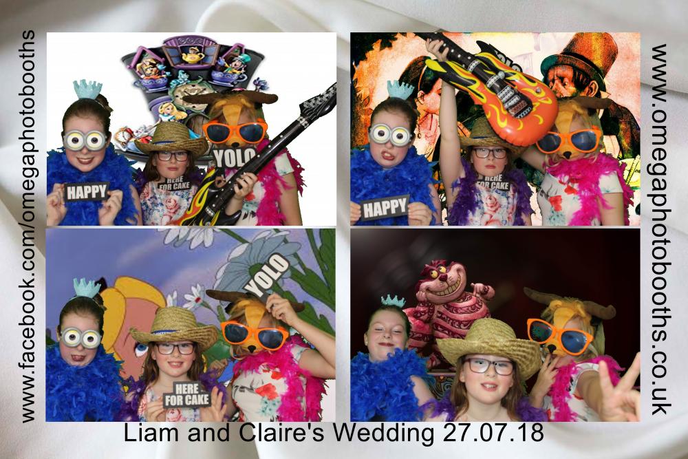 Liam & Claire's Wedding | View more photos from the event at gallery.omegaphotobooths.co.uk/u/Omega-Photobooths/Liam-Claires-Wedding